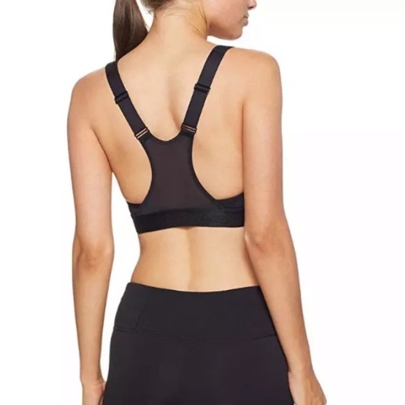 NWT Adidas Stronger For It Racerback Bra in Black - Picture 3 of 7